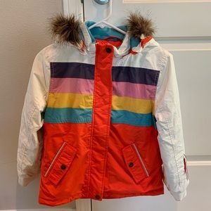 Girls Boden Ski jacket waterproof- 9-10y, like new